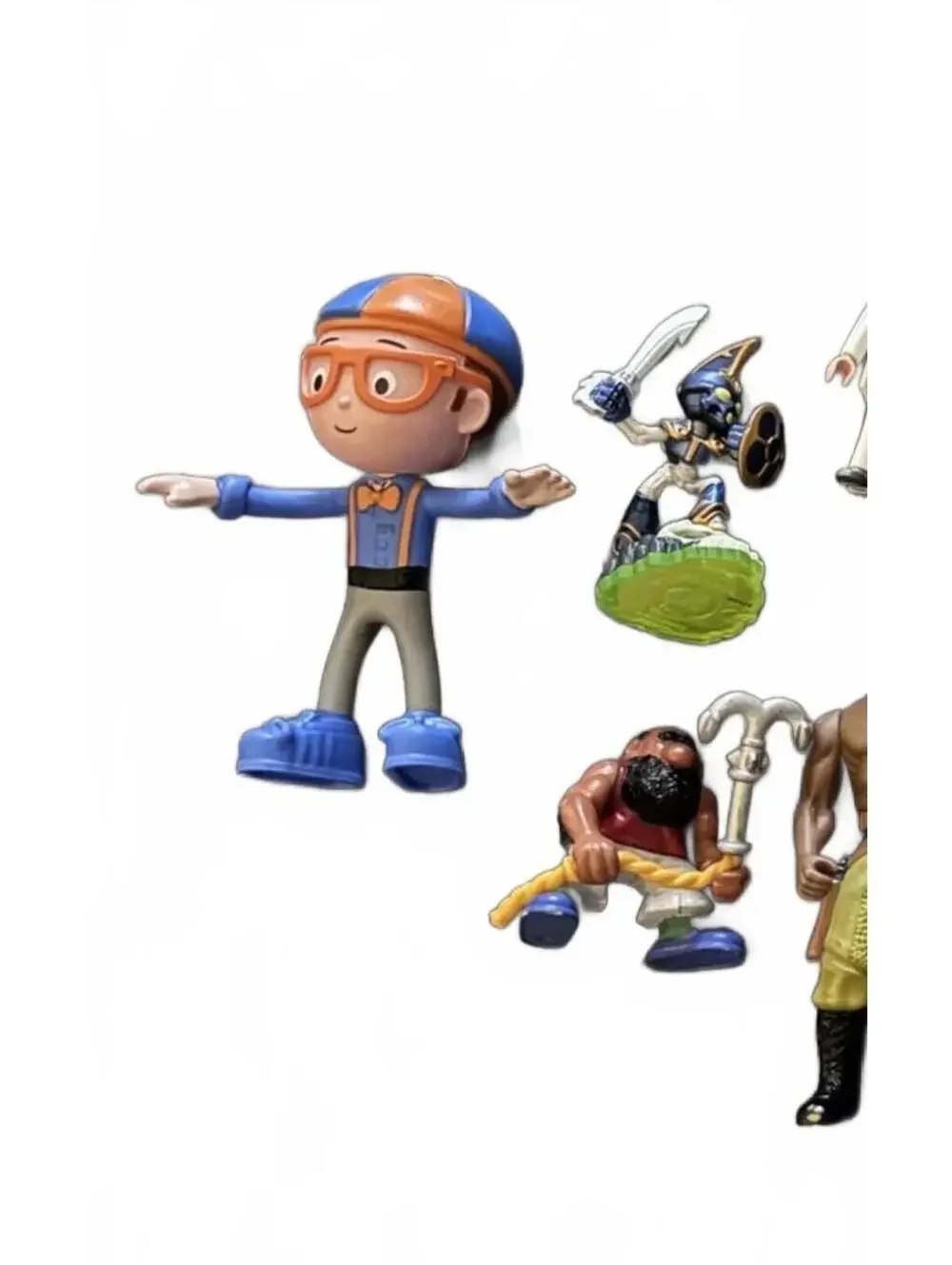 Vintage & Modern Action Figures X-Files Fox Mulder Sephiroth Kenner Congo BlippI